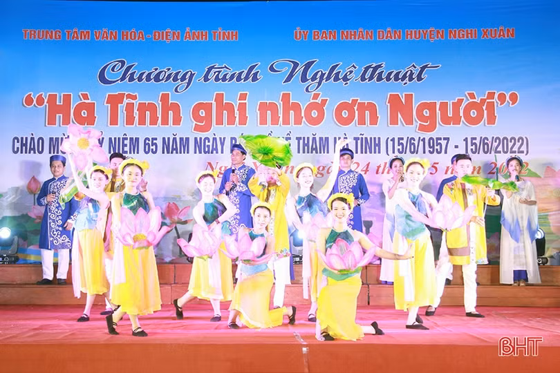 Đặc sắc chương trình nghệ thuật “Hà Tĩnh ghi nhớ ơn Người”