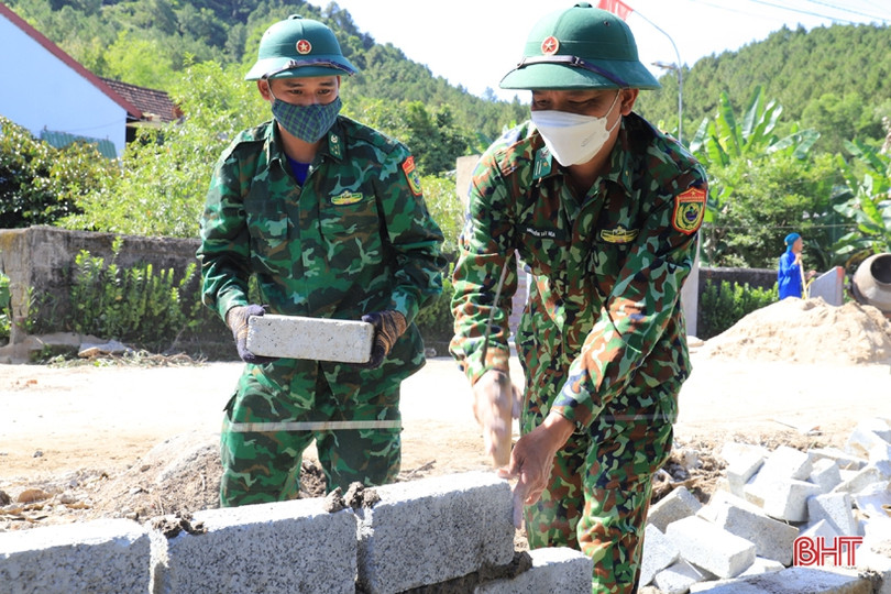 28 hộ dân ở Nghi Xuân hiến 740 m<sup>2</sup> đất mở rộng đường giao thông