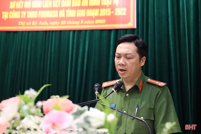 Phối hợp đảm bảo tốt an ninh trật tự tại Dự án Formosa Hà Tĩnh