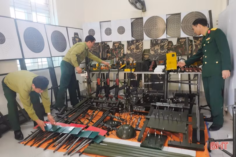 Lực lượng vũ trang Hà Tĩnh chuẩn bị tốt cho mùa huấn luyện mới