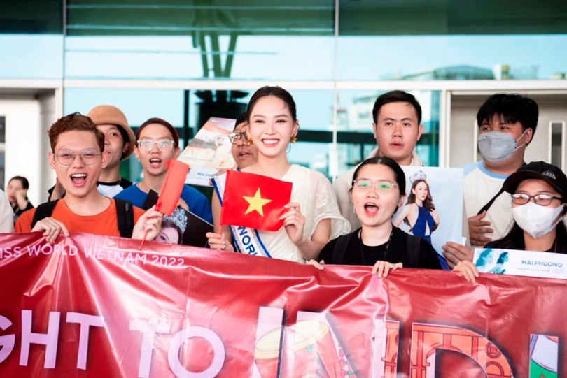 Hoa hậu Mai Phương dự Miss World lần thứ 71