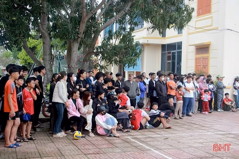 Sôi nổi các hoạt động thể thao mừng xuân mới ở Hà Tĩnh