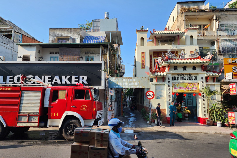 Cháy nhà ở TP HCM làm 4 người tử vong lúc rạng sáng