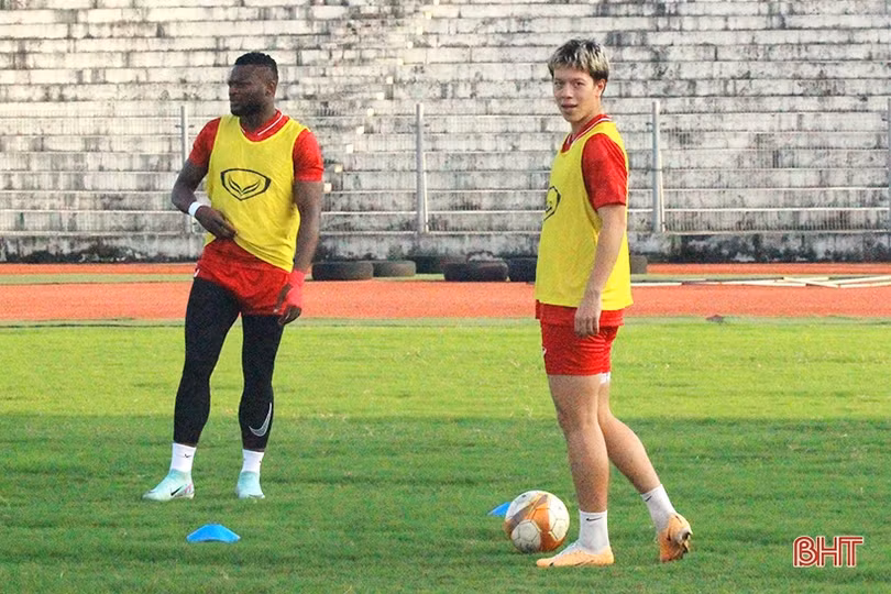 Hồng Lĩnh Hà Tĩnh hội quân, tập luyện sau kỳ nghỉ tết