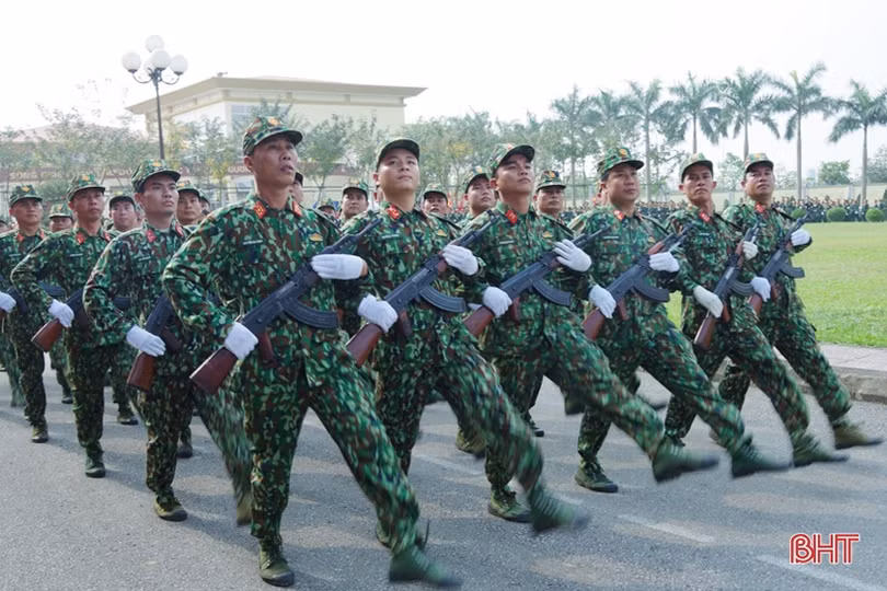 Lực lượng vũ trang Hà Tĩnh chuẩn bị tốt cho mùa huấn luyện mới