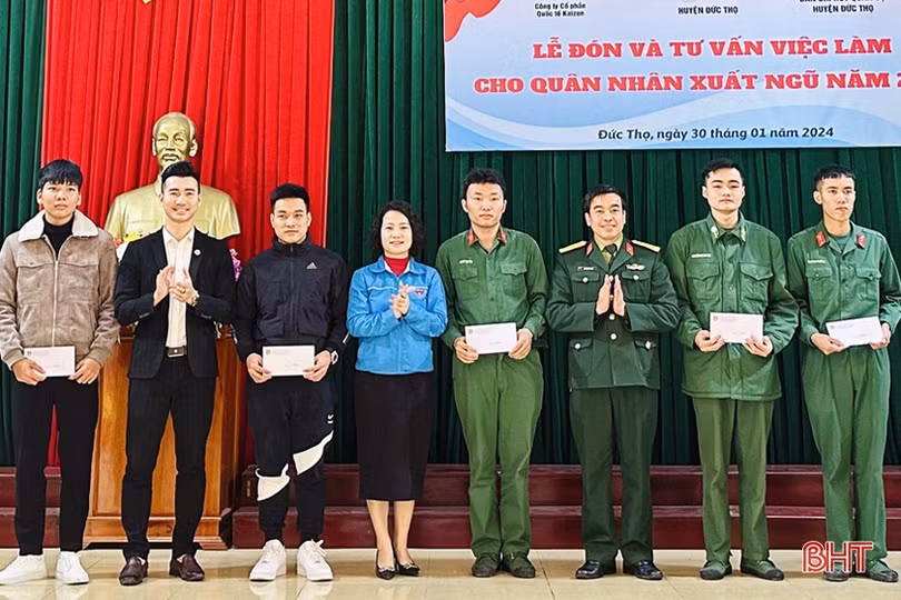 Hỗ trợ, tư vấn nghề nghiệp cho gần 1.200 quân nhân xuất ngũ