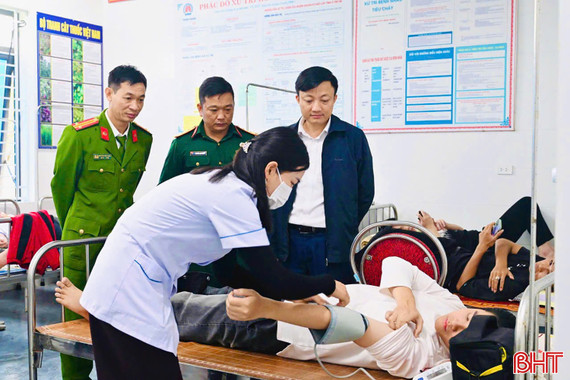 340 thanh niên phường Sông Trí tham gia khám tuyển nghĩa vụ năm 2026