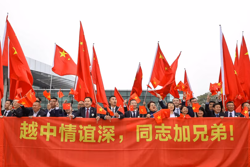 Thủ tướng Phạm Minh Chính đón Tổng Bí thư, Chủ tịch nước Trung Quốc Tập Cận Bình