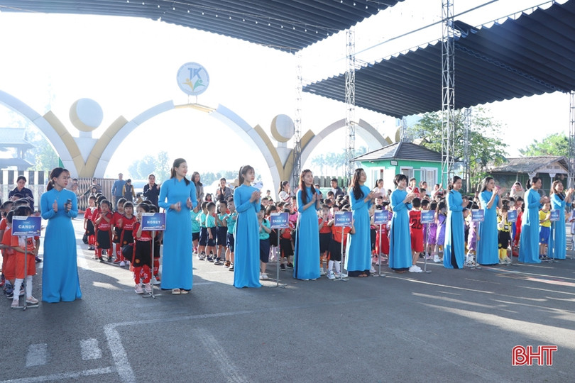 Sôi động giải thể thao “Trung Kiên Super Kids”