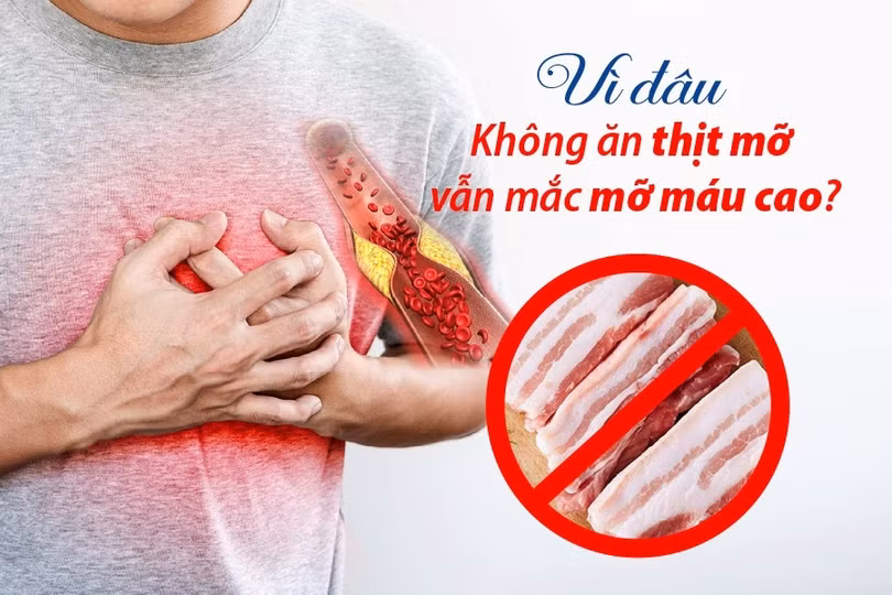 Vì sao gầy vẫn bị máu nhiễm mỡ?