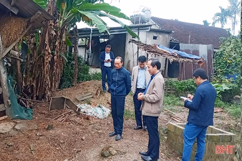 Liên đoàn Địa chất Bắc Trung Bộ vào cuộc tìm nguyên nhân gây sụt lún ở Hương Khê