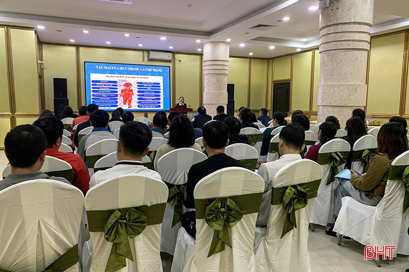 Nâng cao nghiệp vụ xây dựng môi trường không khói thuốc ở cơ sở dịch vụ