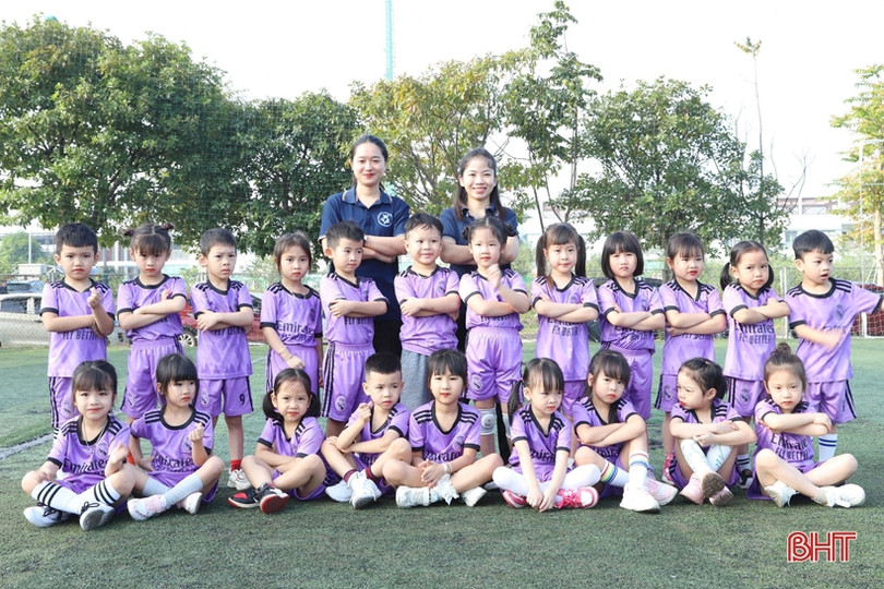 Sôi động giải thể thao “Trung Kiên Super Kids”