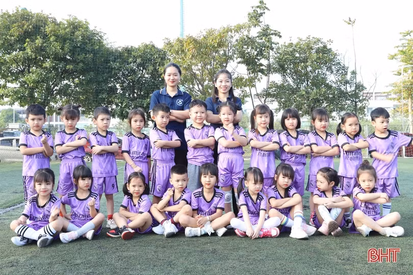 Sôi động giải thể thao “Trung Kiên Super Kids”