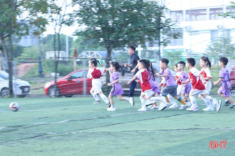Sôi động giải thể thao “Trung Kiên Super Kids”