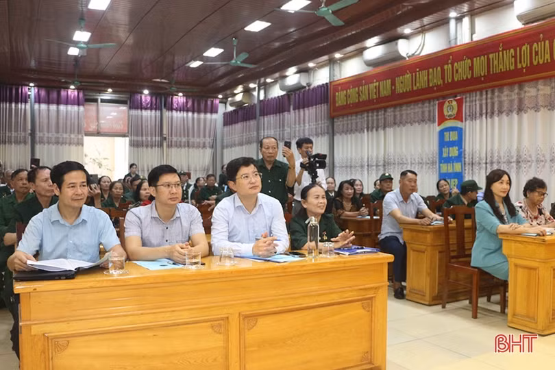 Hội viên cựu TNXP Hà Tĩnh hiến 13.345m<sup>2</sup> đất làm đường giao thông