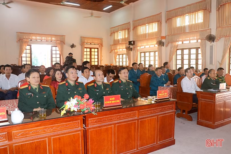 Thành lập chi bộ quân sự cấp xã đầu tiên ở Hà Tĩnh