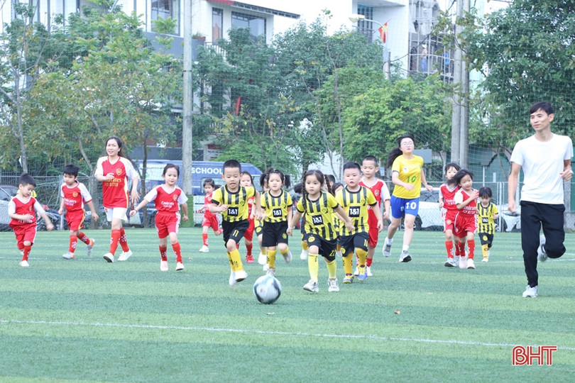Sôi động giải thể thao “Trung Kiên Super Kids”
