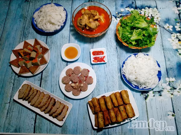 cuoi tuan khong com nau mon ngon dai ca nha