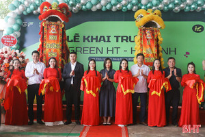 Khai trương đại lý Green Future Hà Tĩnh - dịch vụ thuê xe điện vượt trội của Vingroup