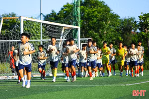 Chờ cầu thủ trẻ Hồng Lĩnh Hà Tĩnh tỏa sáng tại vòng loại U13 toàn quốc