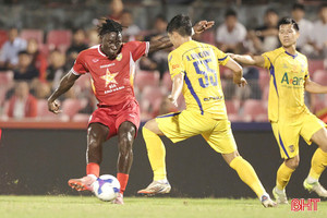 Hồng Lĩnh Hà Tĩnh thất bại ở trận "derby xứ Nghệ"