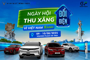 VinFast Hà Tĩnh hỗ trợ hàng trăm triệu đồng cho khách hàng đổi ô tô xăng sang ô tô điện