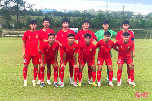 U19 Hồng Lĩnh Hà Tĩnh thắng trận thứ 3 liên tiếp ở vòng loại quốc gia