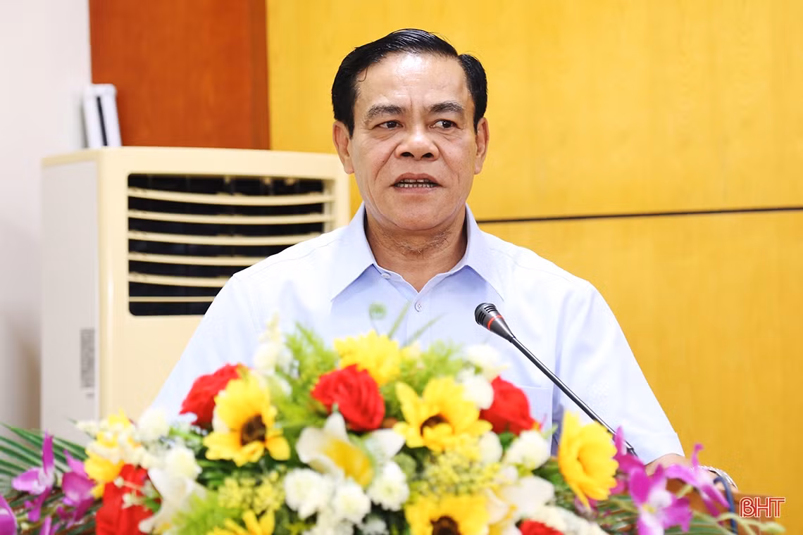 Công bố quyết định bổ nhiệm Phó Giám đốc Sở Tài nguyên và Môi trường Hà Tĩnh