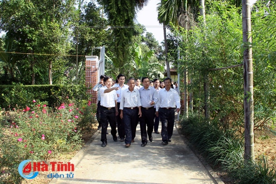 Hương Khê cần phát huy tiềm năng, lợi thế trong xây dựng nông thôn mới ảnh 1