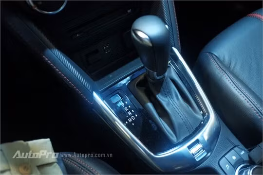 Hộp số tự động 6 cấp được trang bị cho Mazda2 all-new.
