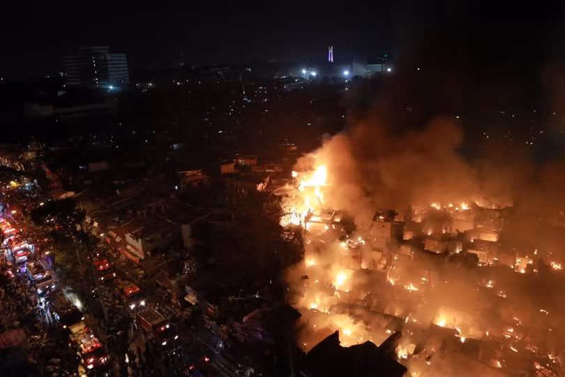 photo hoa hoan thieu rui khu o chuot o manila hon 1 000 gia dinh mat nha cua
