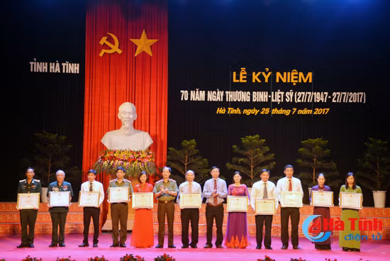 ha tinh long trong ky niem 70 nam ngay thuong binh liet sy