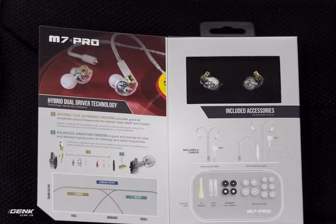 dap hop tai nghe dang hybrid cao cap mee m7 pro