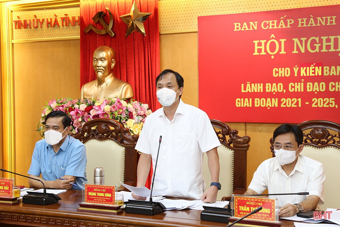 Ban Chấp hành Đảng bộ tỉnh Hà Tĩnh thống nhất ban hành Nghị quyết về chuyển đổi số