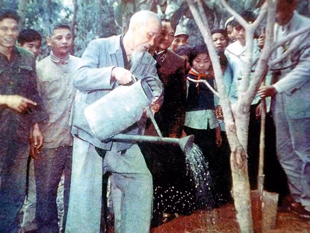 60 năm Tết trồng cây, nhớ Chủ tịch Hồ Chí Minh!