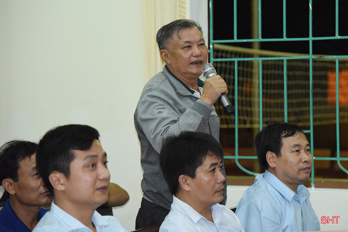 Địa phương đầu tiên ở Hà Tĩnh lấy ý kiến nơi cư trú với người ứng cử ĐBQH khóa XV và HĐND các cấp