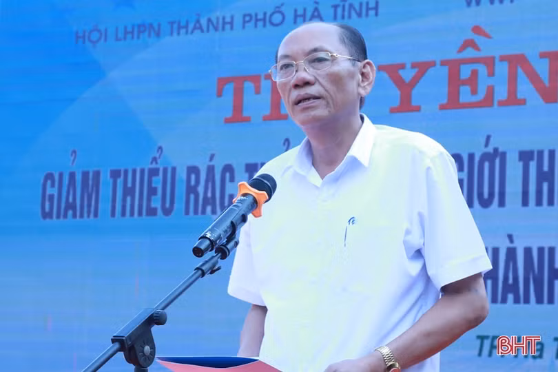 Phụ nữ TP Hà Tĩnh tích cực truyền thông giảm thiểu rác thải nhựa