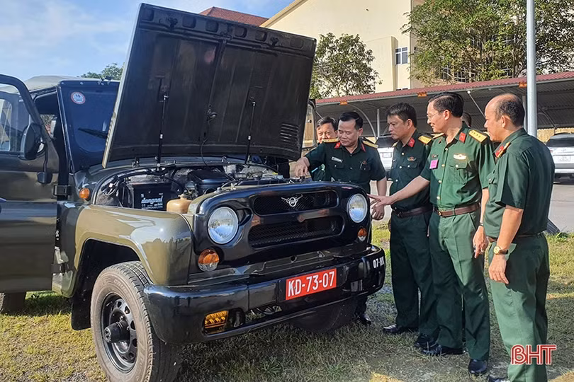 Bộ CHQS tỉnh hoàn thành Hội thi xe tốt, lái xe giỏi