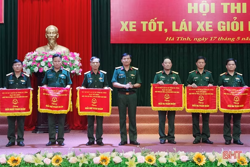 Bộ CHQS tỉnh hoàn thành Hội thi xe tốt, lái xe giỏi