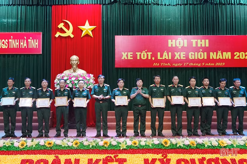 Bộ CHQS tỉnh hoàn thành Hội thi xe tốt, lái xe giỏi