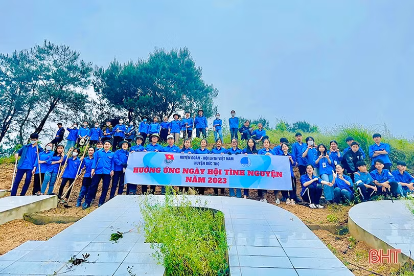Hà Tĩnh sôi nổi Ngày hội tình nguyện cấp tỉnh