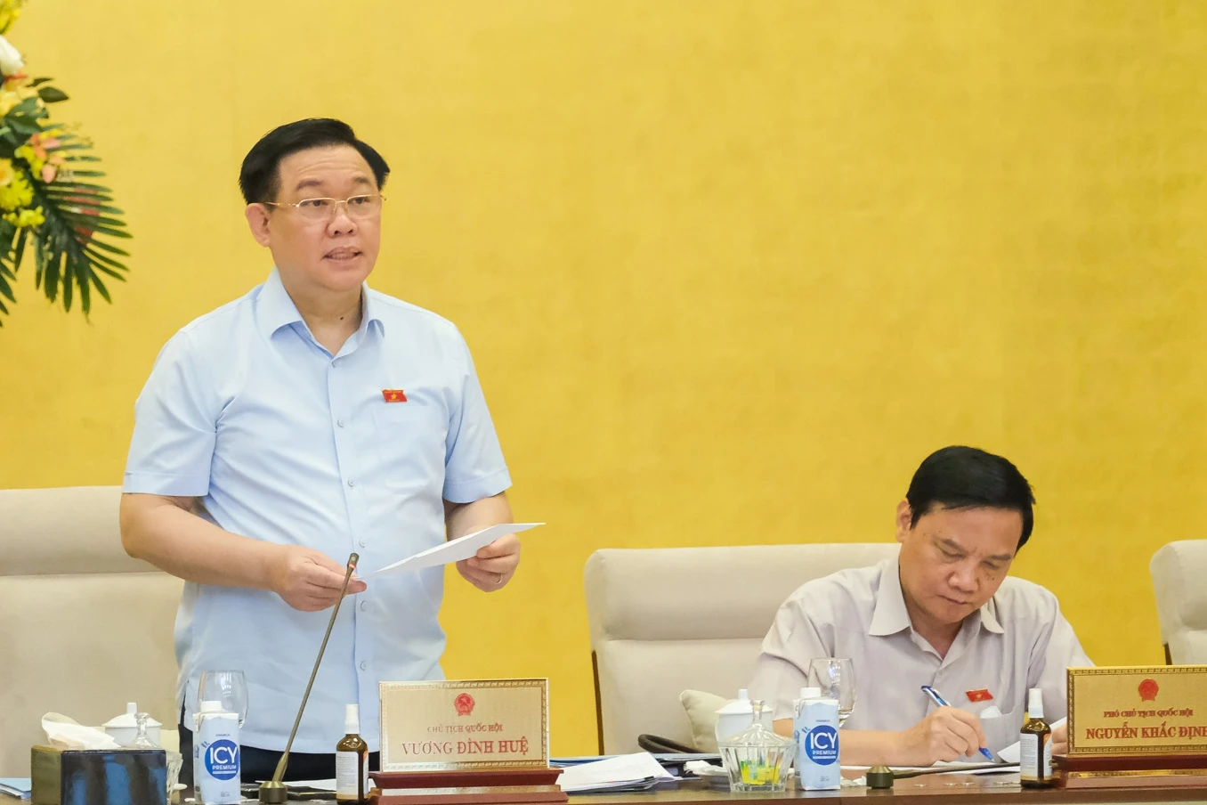 Ủy ban Thường vụ Quốc hội khai mạc Phiên họp thứ 14