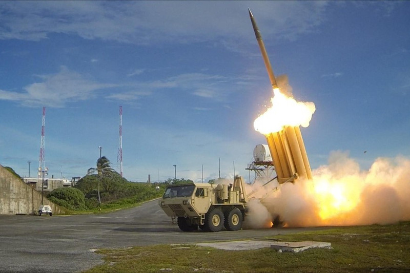 he thong phong thu ten lua thaad toi vi tri trien khai o han quoc