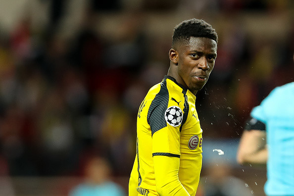 Chạy cánh Ousmane Dembele (Dortmund - 1997): Mới 19 tuổi, "Ronaldo Ligue 1" vẫn còn nhiều thời gian để trau dồi khả năng và kinh nghiệm trước khi tỏa sáng ở một giải đấu lớn cùng đội tuyển quốc gia. tuyen phap co the ra san voi doi hinh 9x o world cup 2018