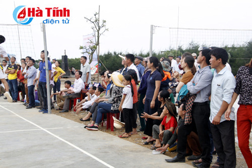 to chuc thanh cong giai bong chuyen nam huyen ky anh