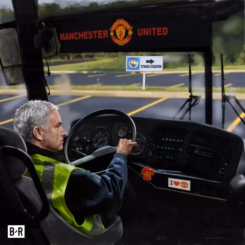 anh che mourinho tu ung cu lam trung ve mu