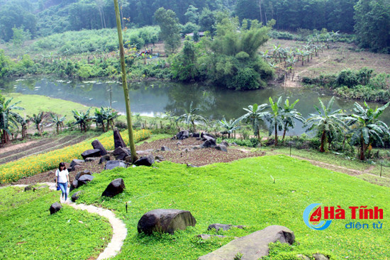 Ngỡ ngàng vẻ đẹp nguyên sơ khu sinh thái nhà vườn ở Hà Tĩnh