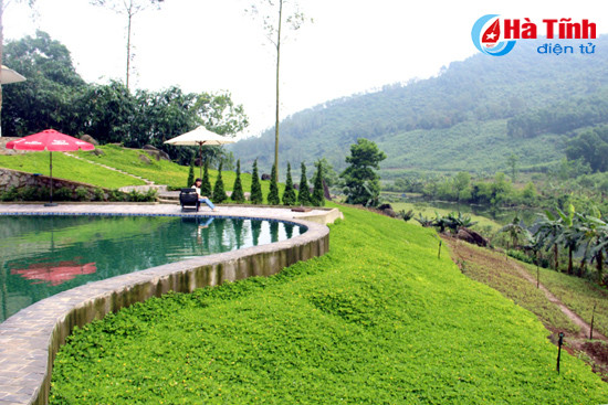 Ngỡ ngàng vẻ đẹp nguyên sơ khu sinh thái nhà vườn ở Hà Tĩnh