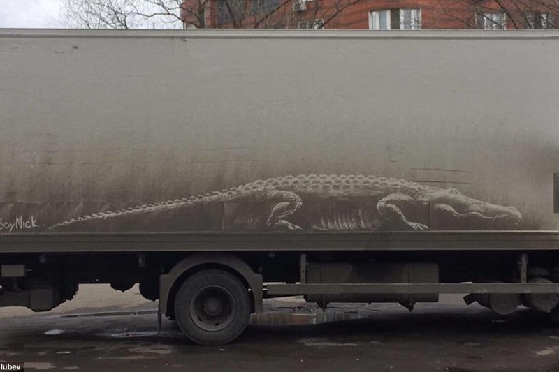 nghe thuat tu nhung chiec xe lam lem bui dat